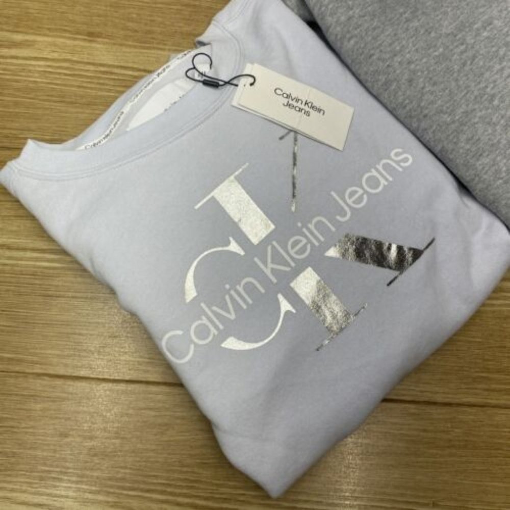 CK Calvin Klein Jeans Sweater Lot of 2 Womens 2X Fleece Pullover Sweatshirt NWT - Picture 2 of 16